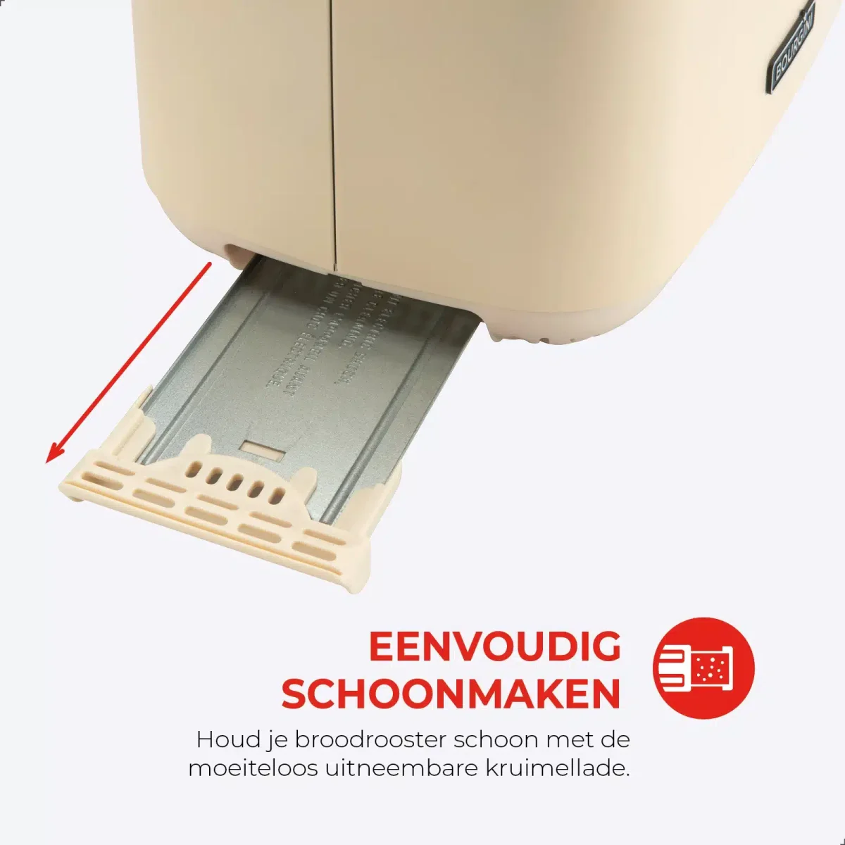 Harmony Toaster – Broodrooster met beukenhouten details - Afbeelding 8