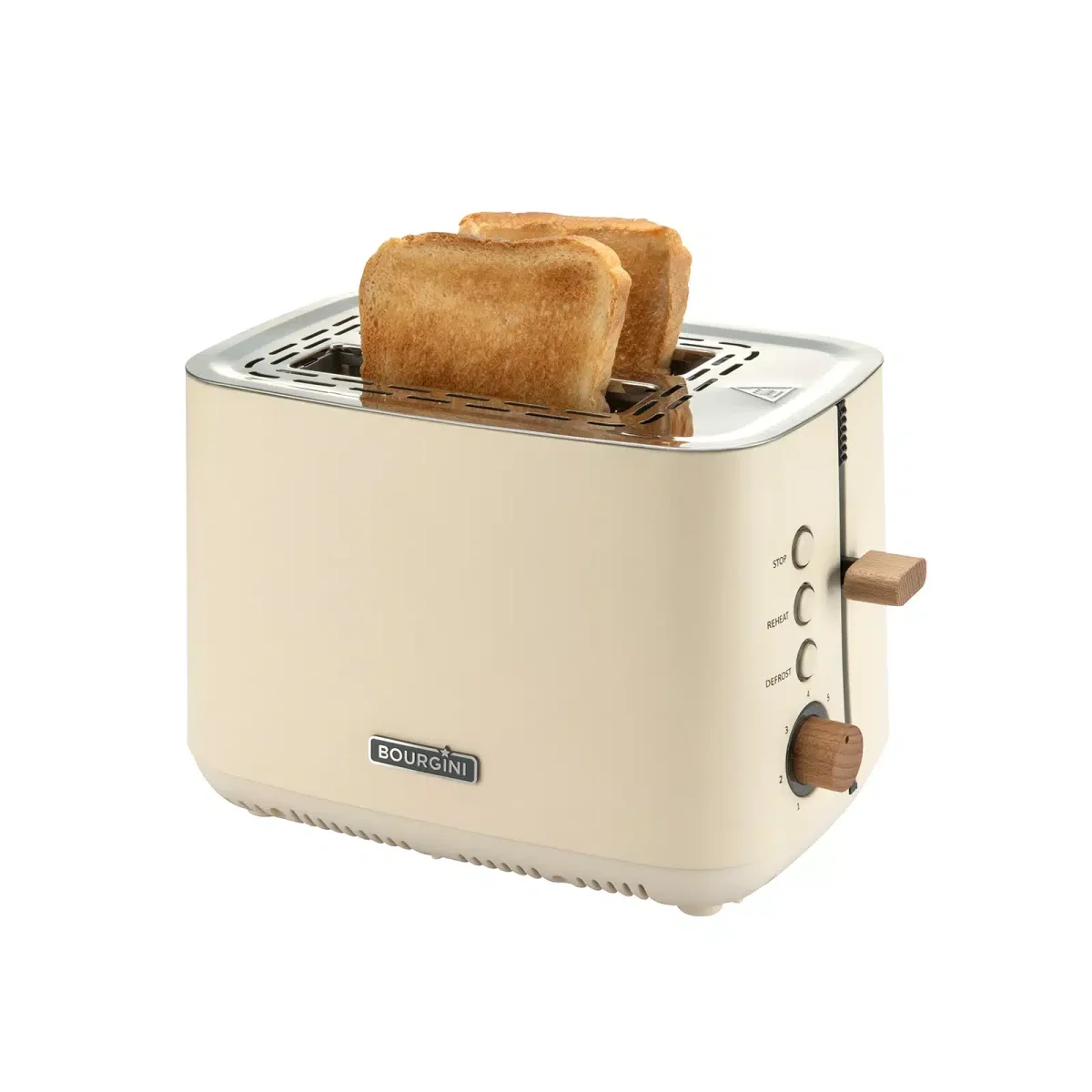 Harmony Toaster – Broodrooster met beukenhouten details - Afbeelding 3