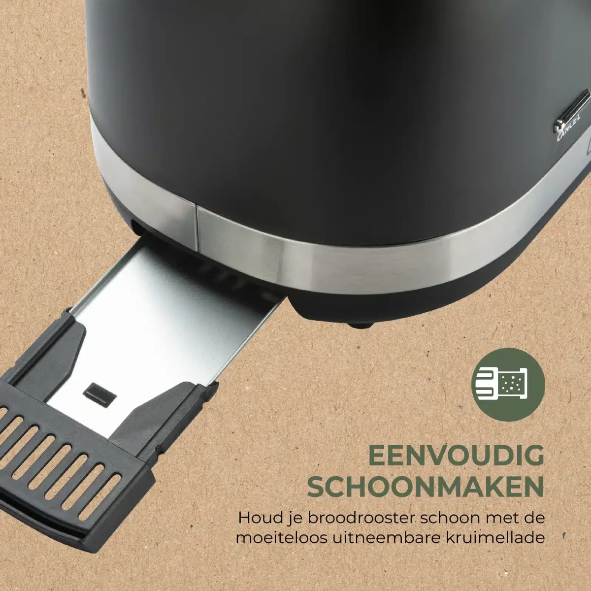 Elements Broodrooster – 7 Standen & ontdooifunctie - Afbeelding 7