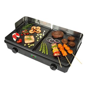 Plancha Pure – Elektrische grillplaat en bakplaat – 8 persoons – PFAS-vrij