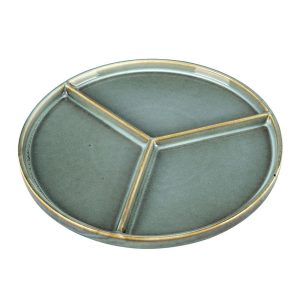 Chef’s Dinner Party – Keramisch midden bord – Glazed Grey