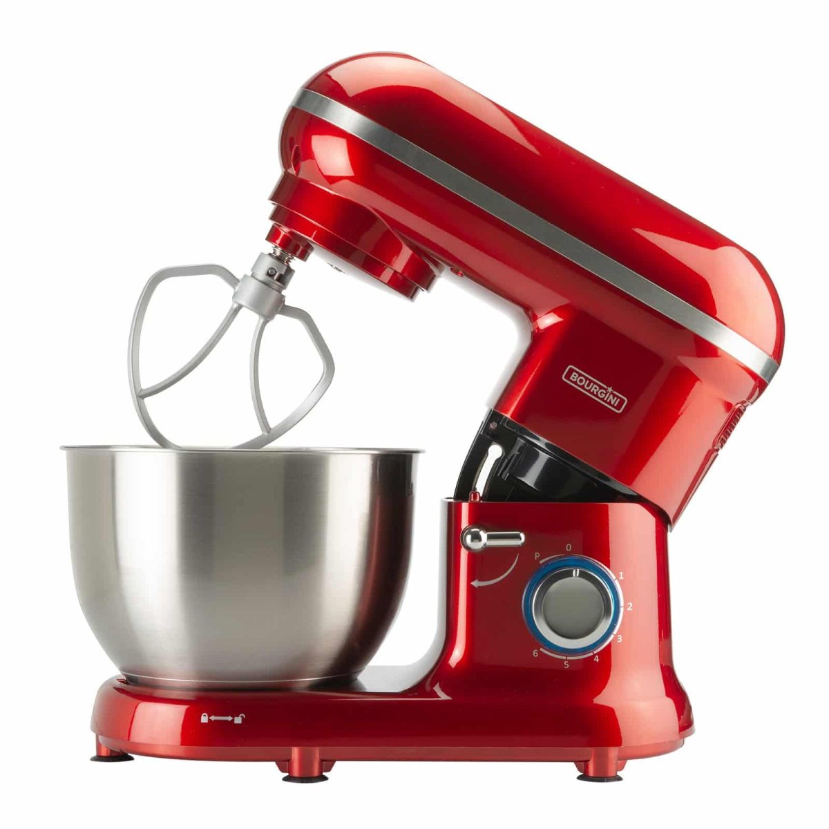 Classic Kitchen Chef 4,5L – Keukenmachine – Rood - Afbeelding 3
