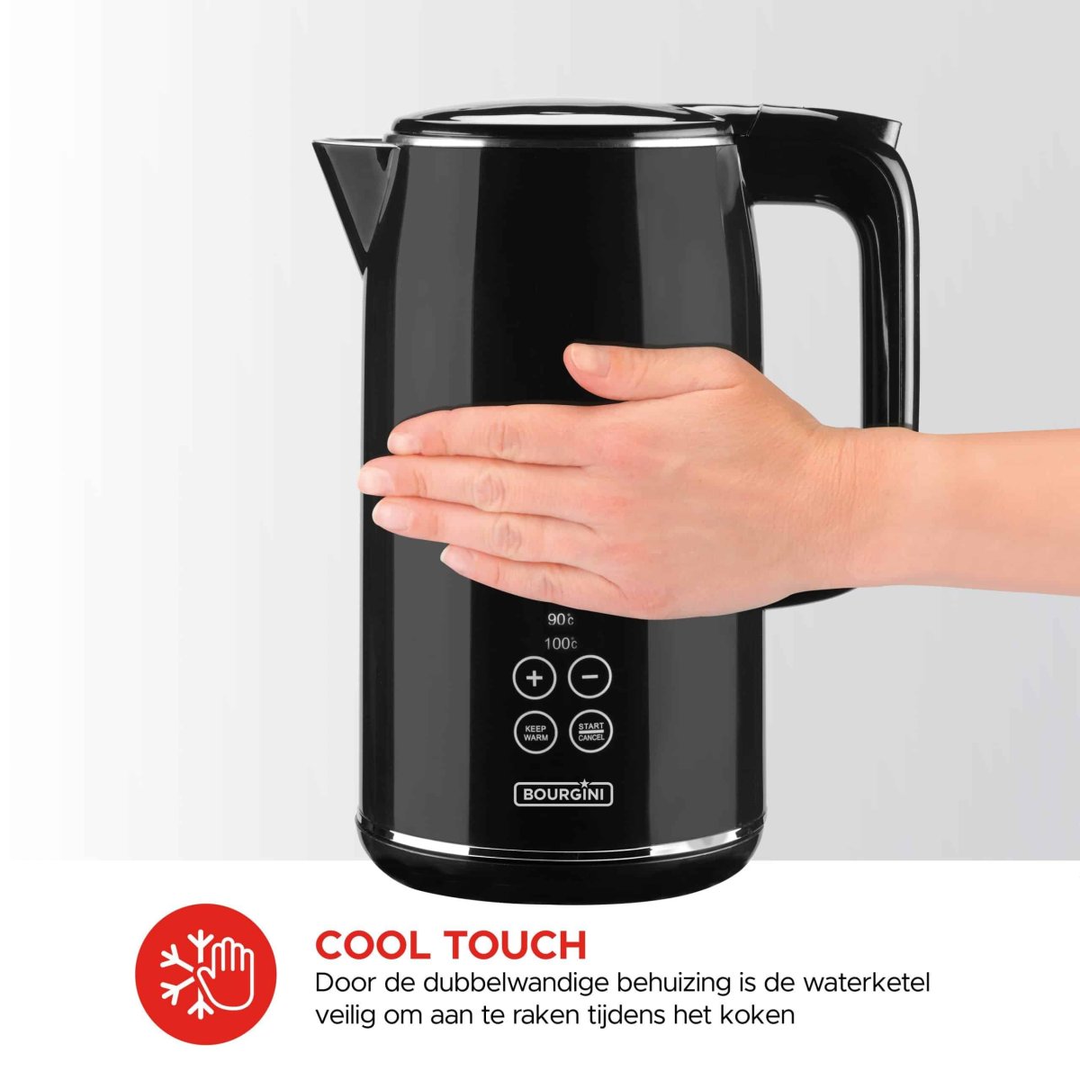 Cool Touch Digital Kettle – Digitale Waterkoker 1.7L - Afbeelding 7