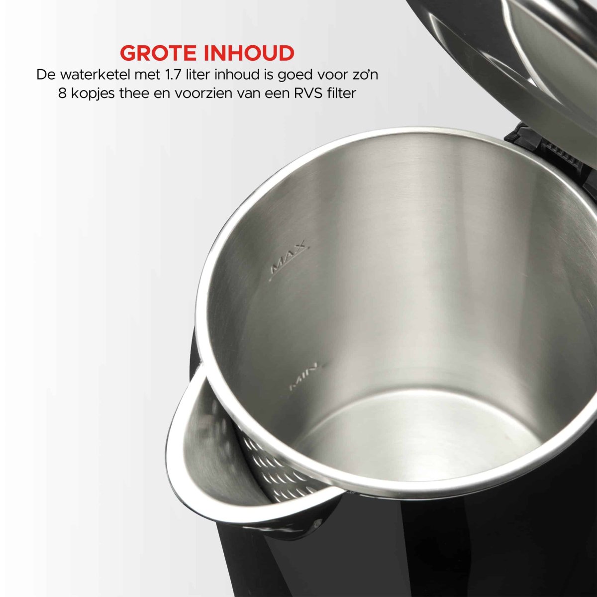 Cool Touch Digital Kettle – Digitale Waterkoker 1.7L - Afbeelding 5