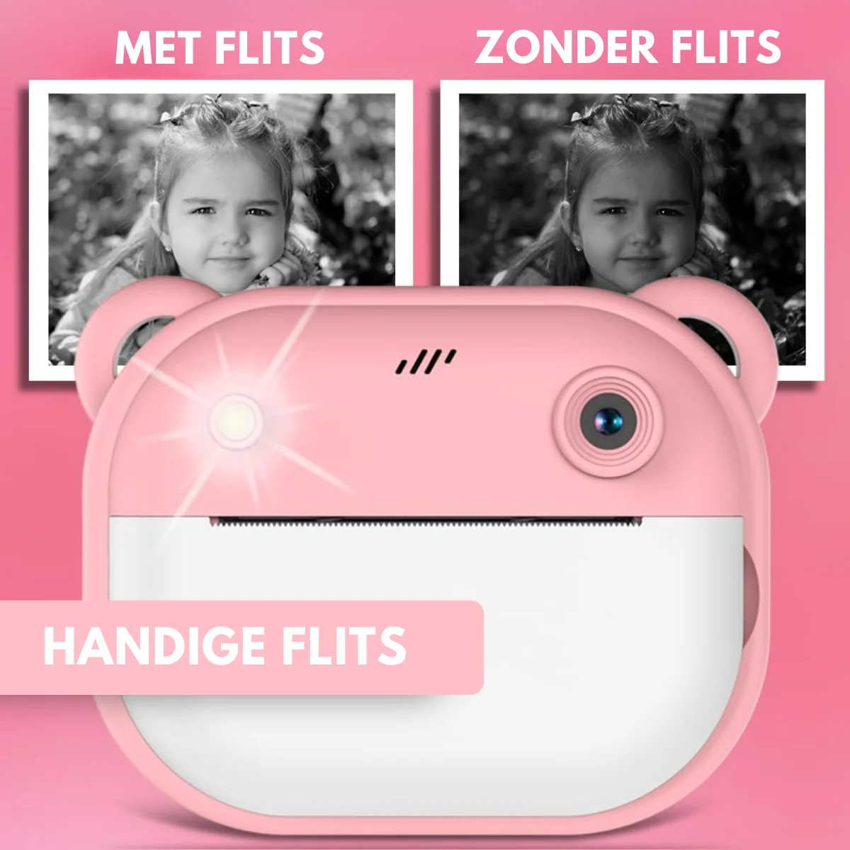 Boncy® Digitale Kindercamera met Foto Printer - Afbeelding 4