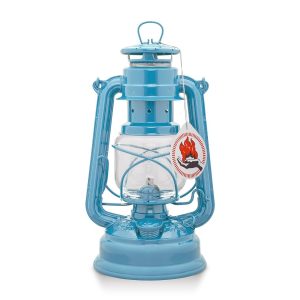 Feuerhand Stormlantaarn Pastel blauw