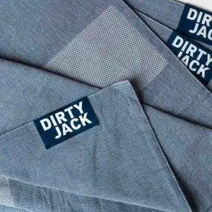 DIRTY JACK kookdoek DENIM