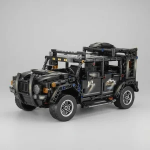 Offroad terreinwagen 4x4 | Bouwsteentjes