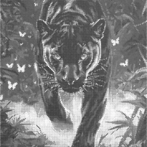Panter | Dot painting