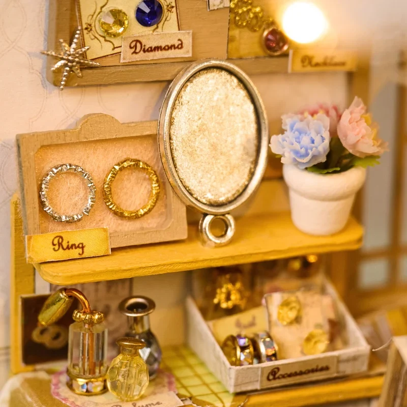 Sieraden Winkel | Houten Bouwpakket - Afbeelding 6
