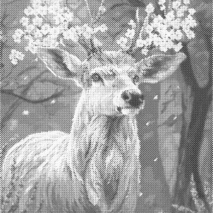 Prachtig hert | Dot painting