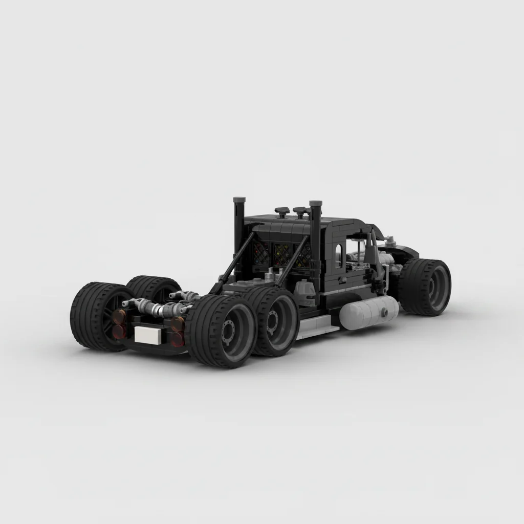 Amerikaanse semi-truck | Bouwsteentjes - Afbeelding 3