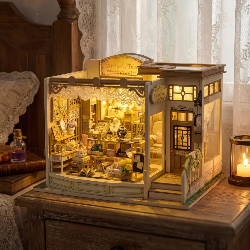 Sieraden Winkel | Houten Bouwpakket - Afbeelding 3