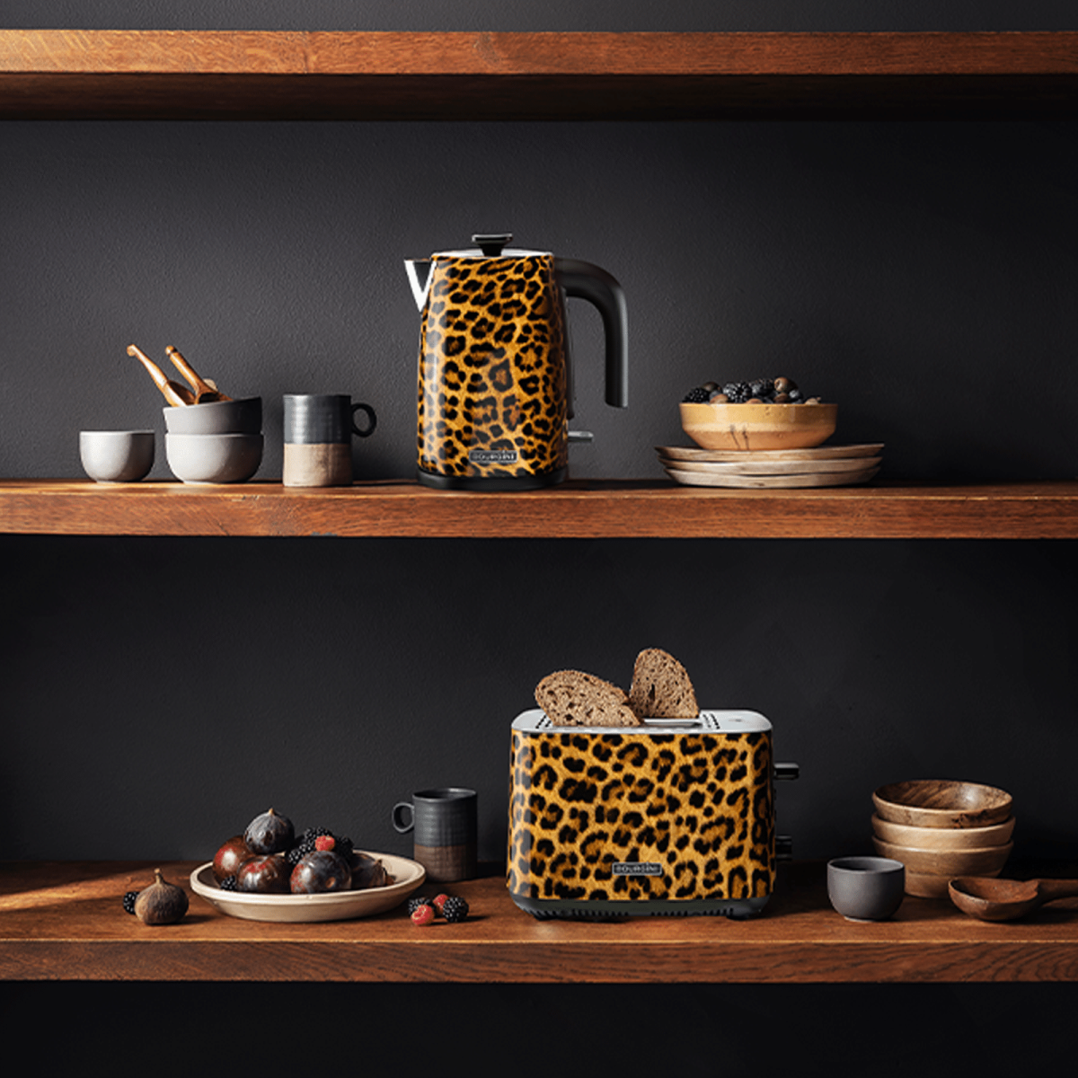 Panter Ontbijtset – Waterkoker & Broodrooster - Afbeelding 3