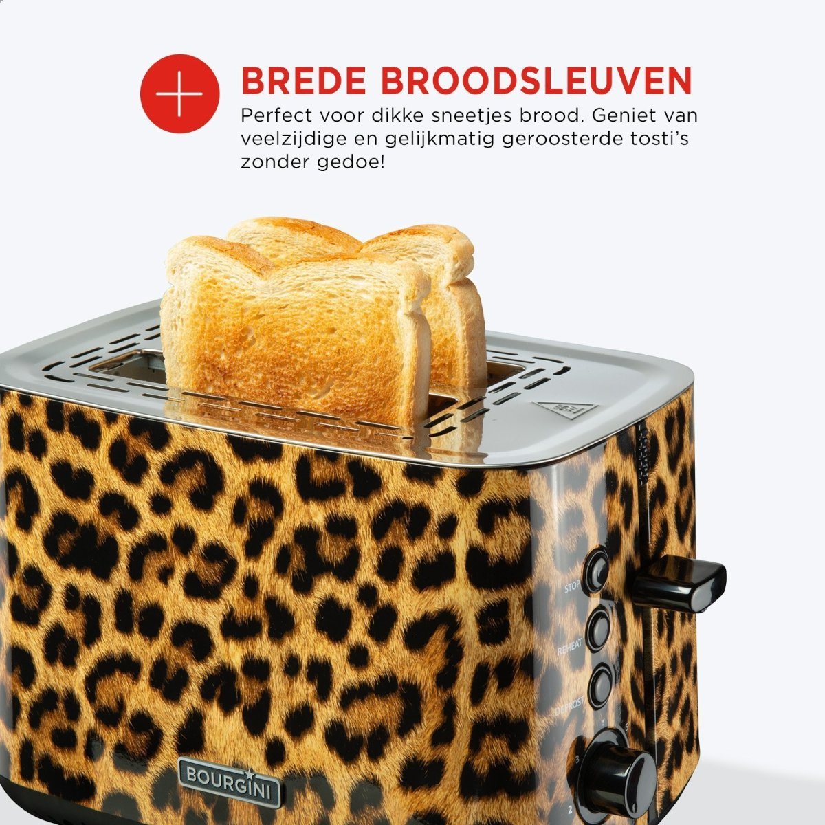 Panter Ontbijtset – Waterkoker & Broodrooster - Afbeelding 6
