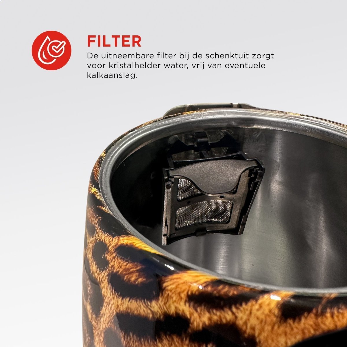 Panter Ontbijtset – Waterkoker & Broodrooster - Afbeelding 4