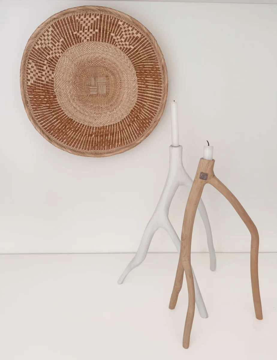 Tonga Basket Naturel/Licht bruin