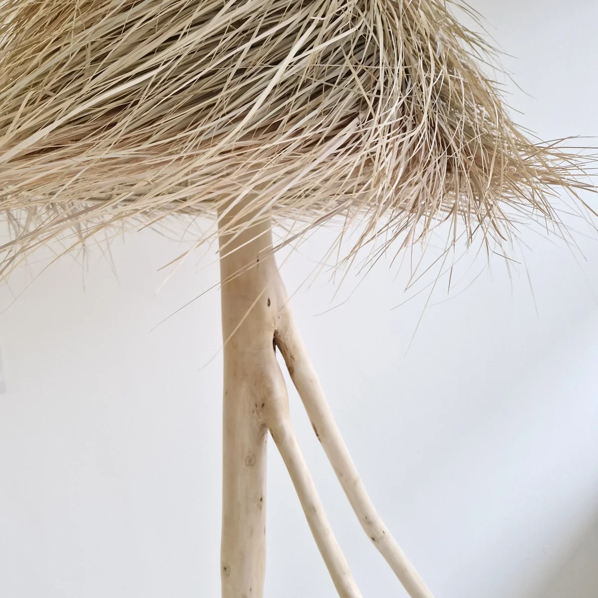 Rock the Kasbah Palmleaf staande lamp naturel MM Schuine kap - Afbeelding 4