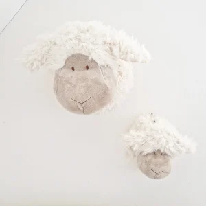 Knuffel Schapenkop 24cm