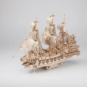 Groot schip | Houten Bouwpakket