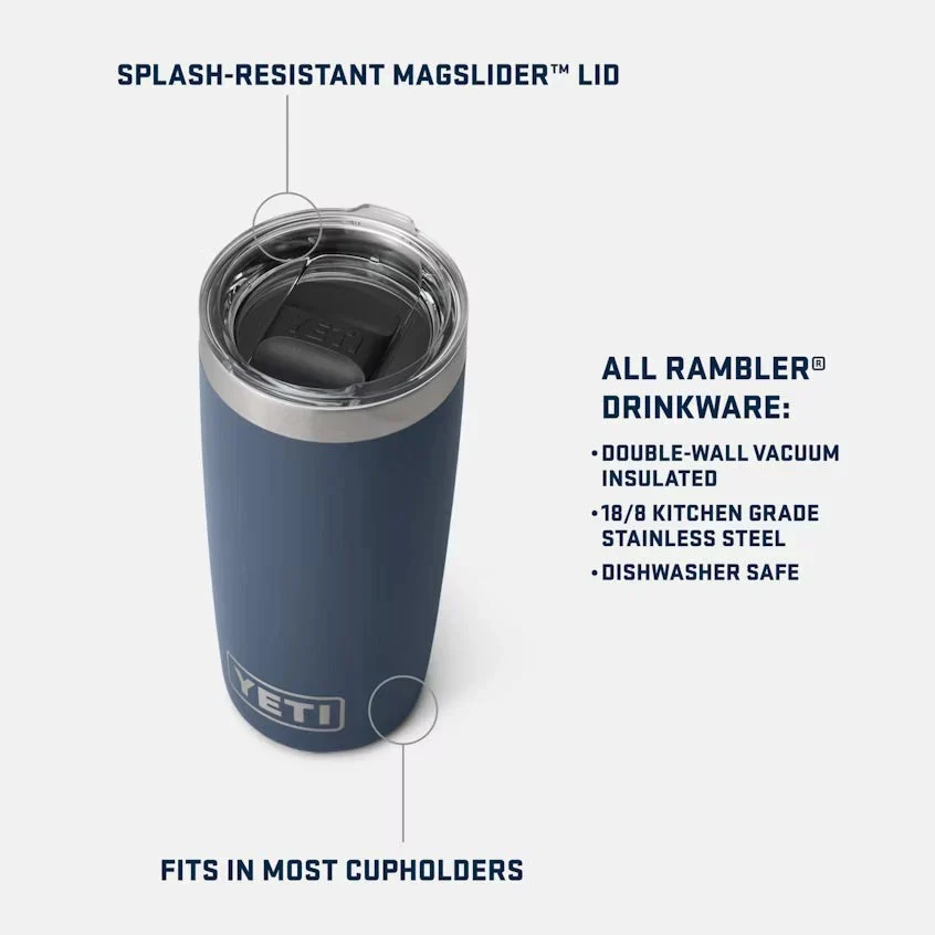 YETI Thermobeker 295ml Rambler 'Black' - Afbeelding 7