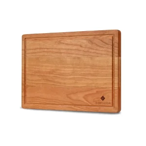 SOPHIOR Snijplank van Kersenhout met sapgeul - Medium 35x25x2,5cm
