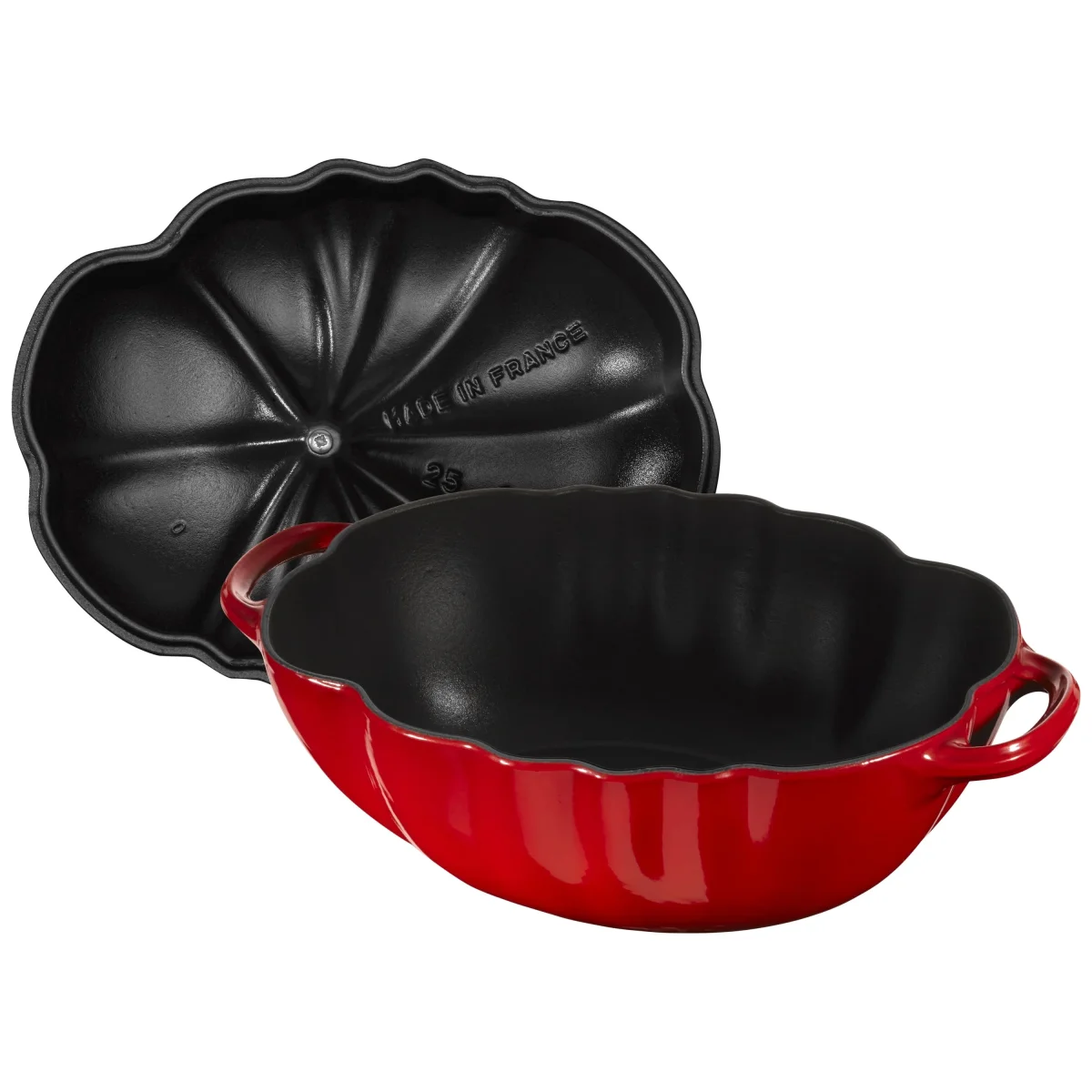 STAUB Gietijzeren Braadpan Tomaat Ø25cm / 3L 'La Cocotte' - Afbeelding 9