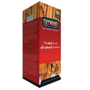 Fatwood harsrijk hout klein verpakking